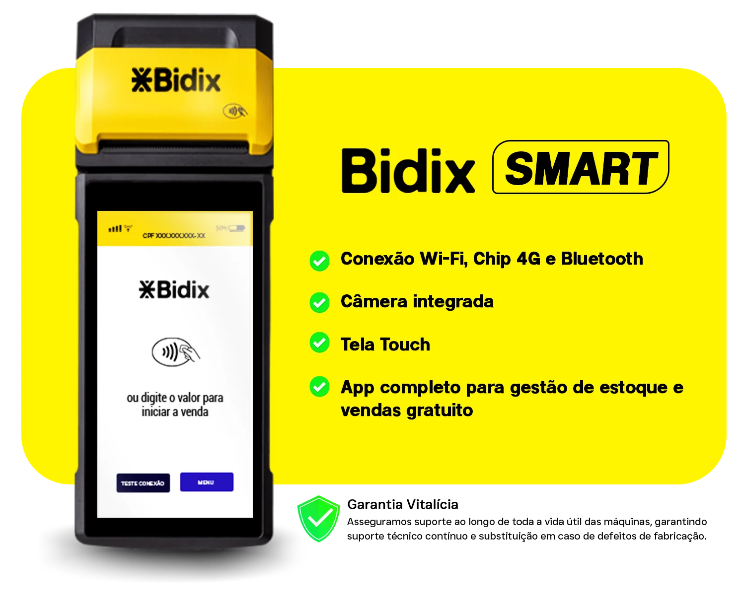 maquininha de cartão smart